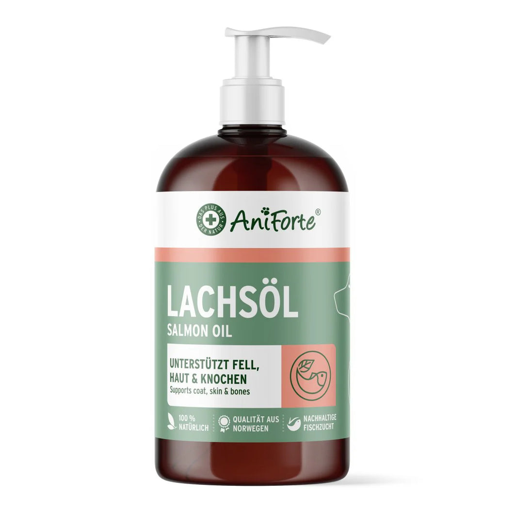 AniForte® Salmon Oil - For Dogs, Cats and Horses