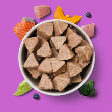 Load image into Gallery viewer, Raw Turkey &amp; Salmon Nuggets for Senior Dogs 1kg
