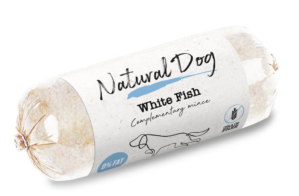 Natural Dog White Fish Mince 500g