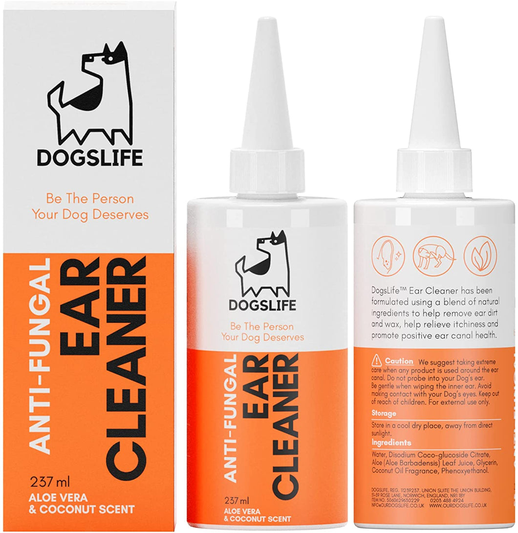 Dogslife Anti-Fungal Ear Cleaner For Dogs 237ml