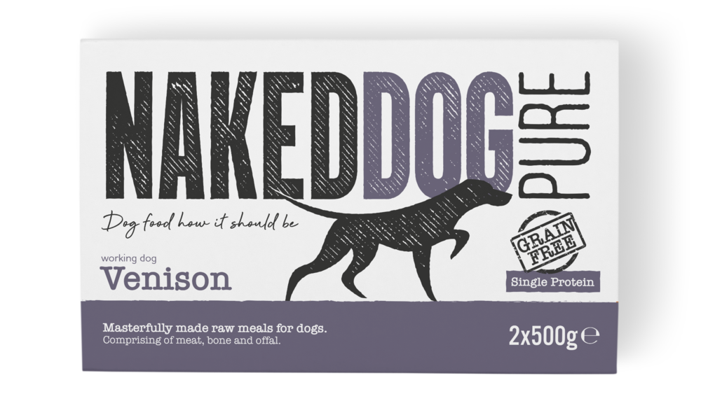 ND Naked Dog - Pure Venison  2 x 500g