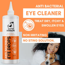 Load image into Gallery viewer, Dogslife Anti-bacterial Eye Drops 237ml
