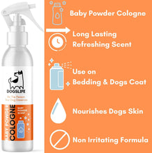 Load image into Gallery viewer, Dogslife Baby Powder Dog Cologne
