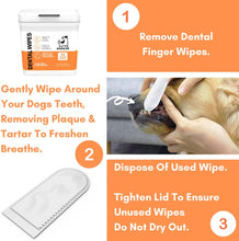 Load image into Gallery viewer, Dogslife Dental Cleaning Wipes For Dogs
