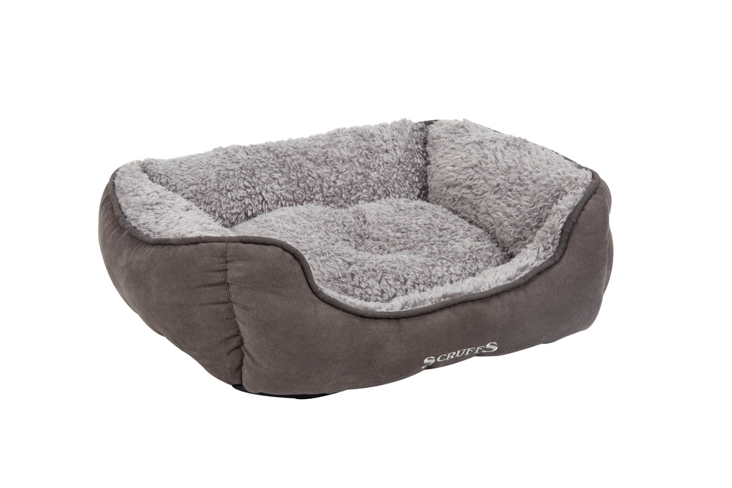 Cosy Soft-Walled Dog Bed - Grey