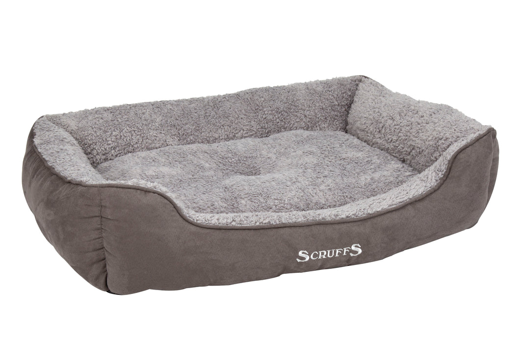 Cosy Soft-Walled Dog Bed - Grey