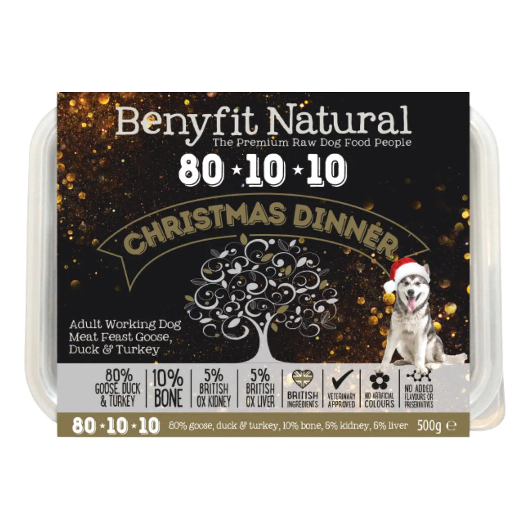 BN 80*10*10 Christmas Dinner Adult Raw Working Dog Food