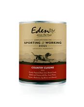 Load image into Gallery viewer, EDEN WET FOOD FOR WORKING AND SPORTING DOGS COUNTRY CUISINE 400g
