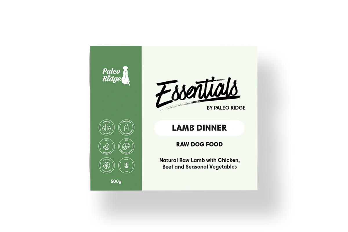 Paleo Ridge Essentials Lamb Dinner (500g) – Perfectly Pawsome