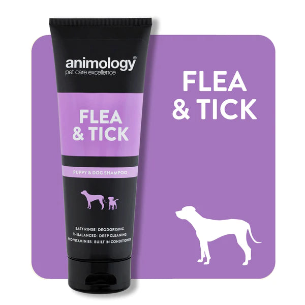 Flea and Tick Dog Shampoo 250ml