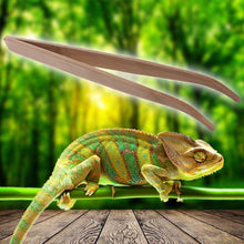 Load image into Gallery viewer, Bamboo Feeding Tongs 28&quot;
