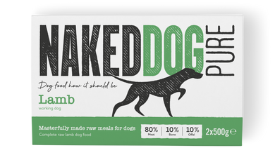 Naked Dog Pure Lamb raw dog food
