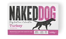 Load image into Gallery viewer, Naked Dog Original Turkey raw dog food
