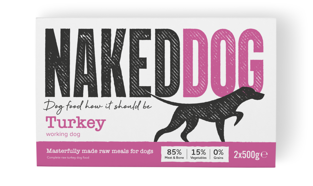 Naked Dog Original Turkey raw dog food