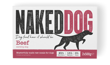 Load image into Gallery viewer, Naked Dog Original Beef raw dog food
