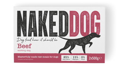 Naked Dog Original Beef raw dog food