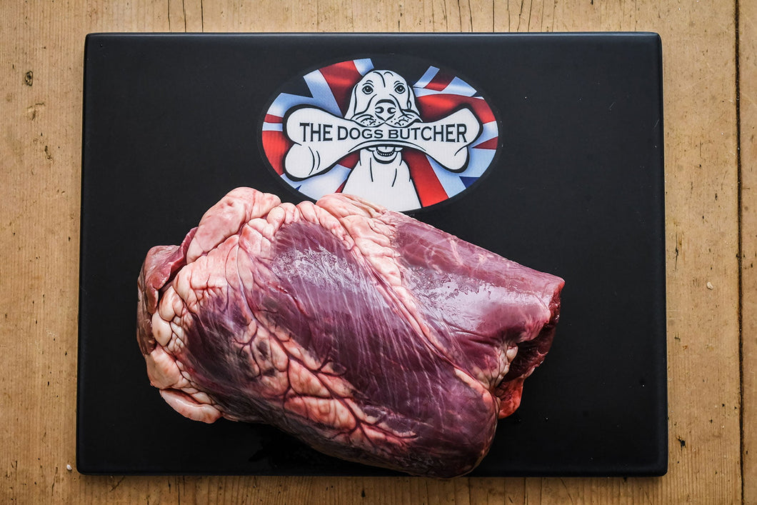 TDB OX HEART CHUNKS 1KG