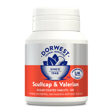 Load image into Gallery viewer, Scullcap &amp; Valerian Tablets For Dogs And Cats

