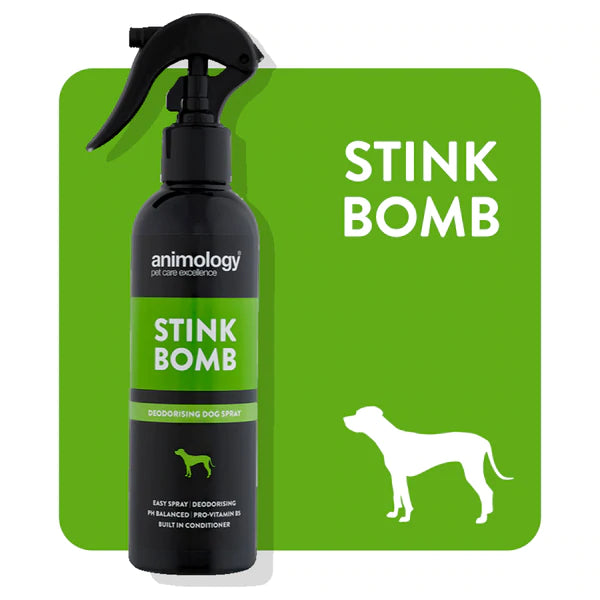 Stink Bomb Deodorising Dog Spray 250ml