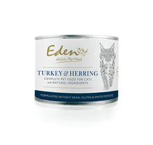 Load image into Gallery viewer, EDEN WET FOOD FOR CATS TURKEY &amp; HERRING

