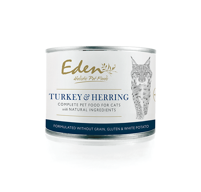 EDEN WET FOOD FOR CATS TURKEY & HERRING