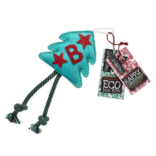 Green & Wilds Bruce the Spruce Eco Dog Toy