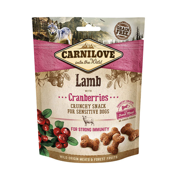 Carnilove Lamb with Cranberries Crunchy Treats 200g