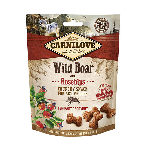 Carnilove Wild Boar with Rosehips Crunchy Treats 200g