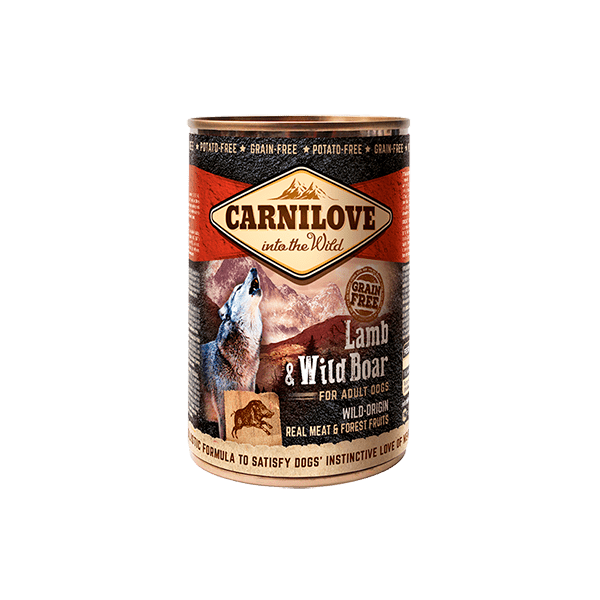 CARNILOVE Lamb & Wild Boar Wet Food 400g