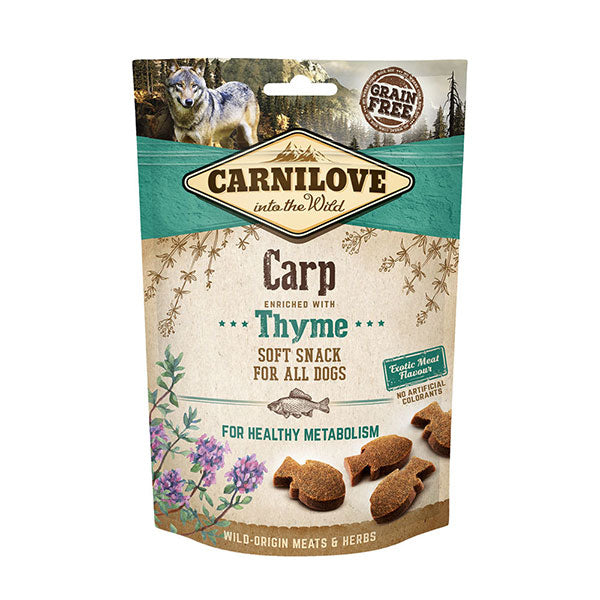 Carnilove Carp with Thyme Semi Moist Treats 200g