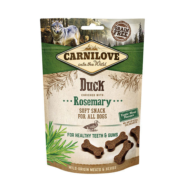 Carnilove Duck with Rosemary Semi Moist Treats 200g