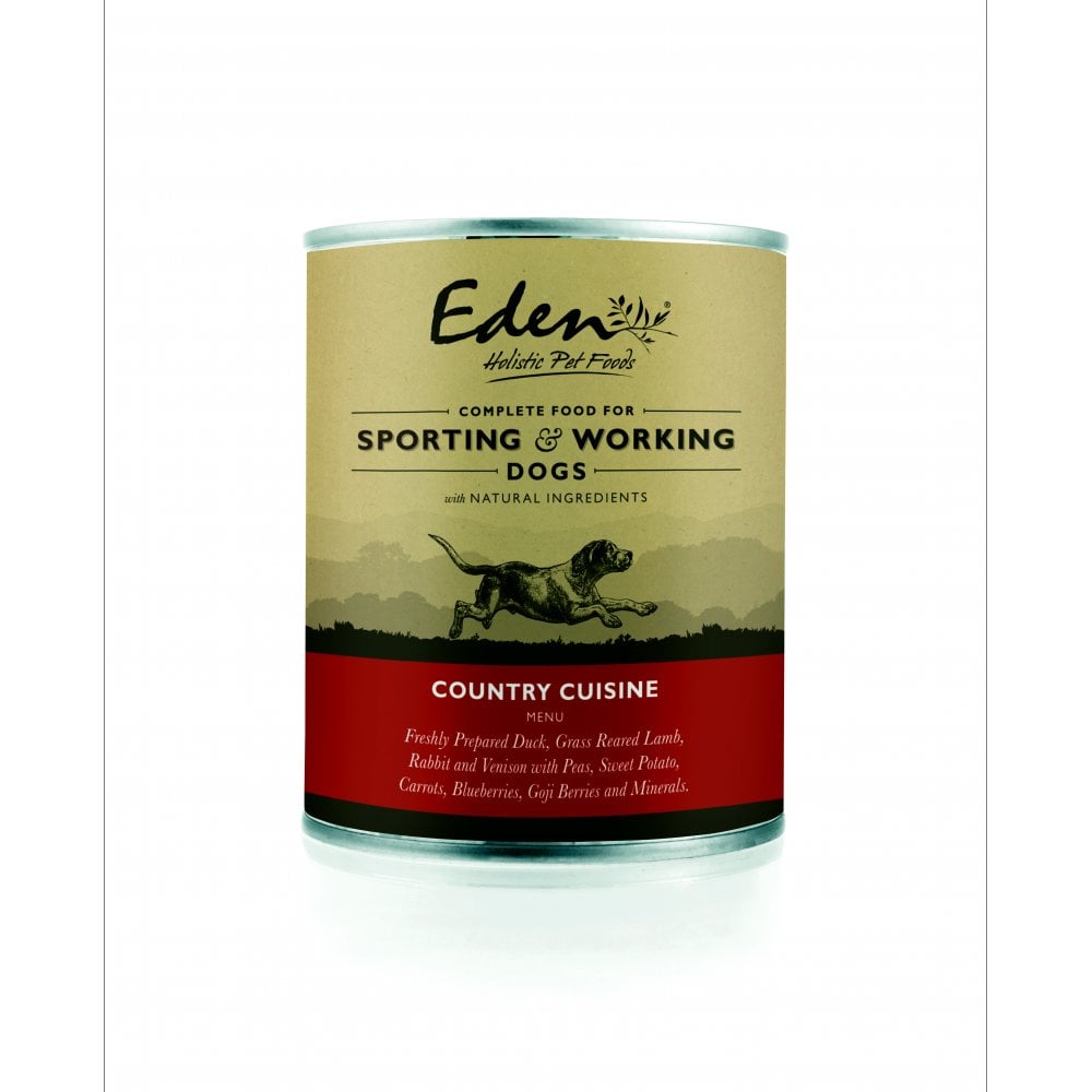 EDEN WET FOOD FOR WORKING AND SPORTING DOGS COUNTRY CUISINE 400g
