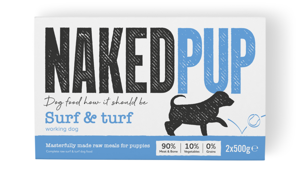 ND Naked Puppy Surf & Turf 2 x 500g